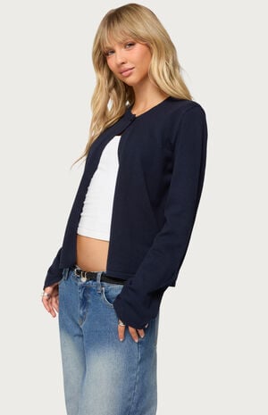 Jenie Split Front Knit Cardigan image number 2