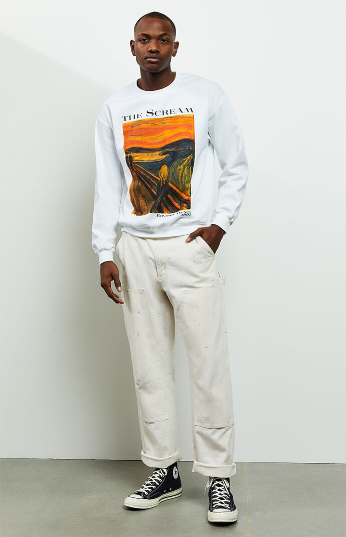 Scream Crew Neck Sweatshirt