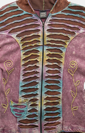 2000s Y2K Jacket Zip Hoodie image number 2