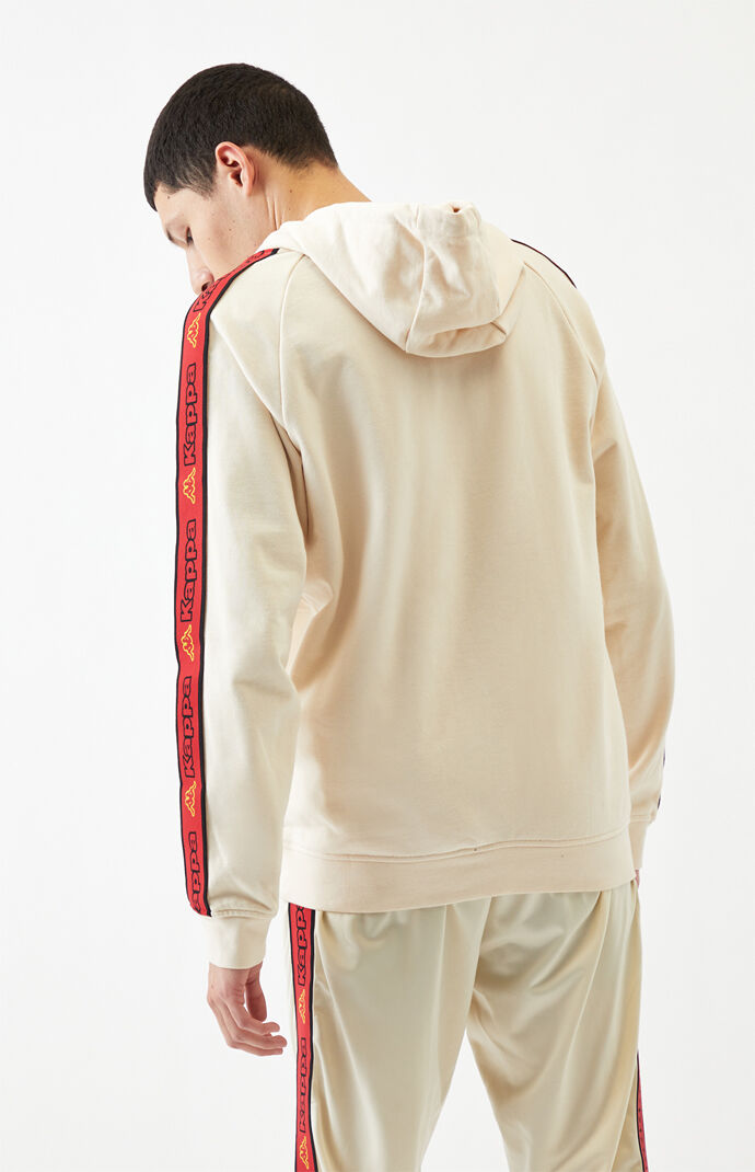 Beige Logo Tape Apet 2 Hoodie