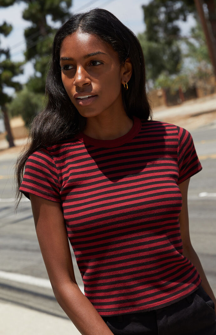 Red Stripe Hailie Top