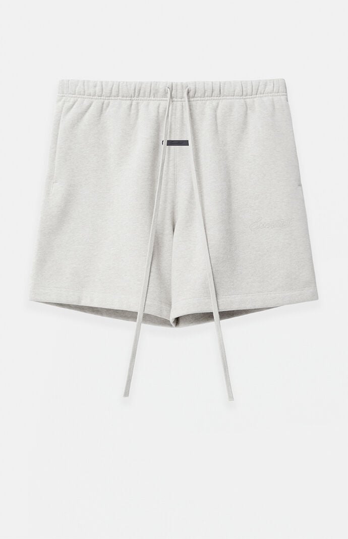 Fear of God Oatmeal Heather Signature Classic Sweat Shorts