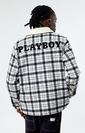 By PacSun Black & White Sherpa Shacket image number 2