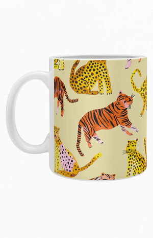 Safari Tigers Leopards Coffee Mug image number 3