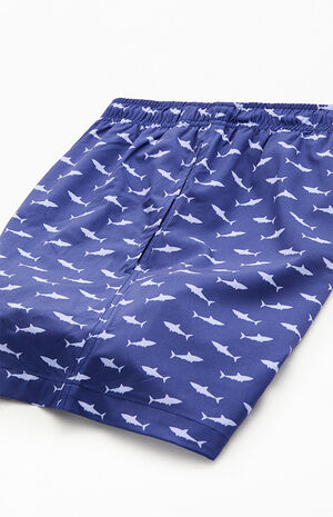 Shark Attack 5" Swim Trunks image number 4