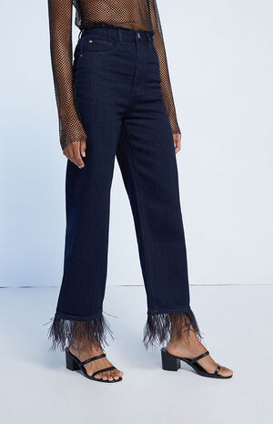 Feather Straight Leg Jeans image number 3