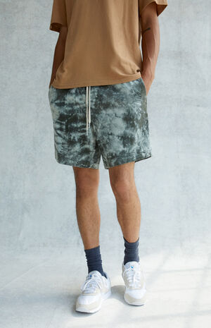 Dawson Tie-Dyed Corduroy Volley Shorts Dawson Tie-Dyed Corduroy Volley Shorts image number null
