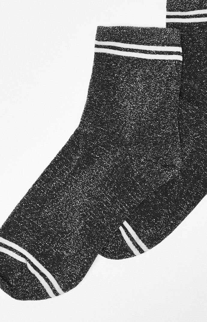 sheer glitter socks