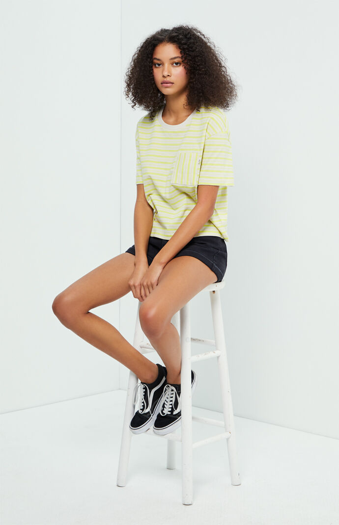 Yellow Mini Check T-Shirt
