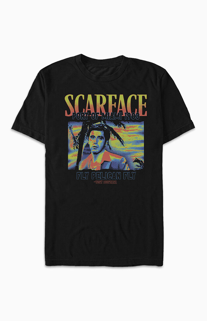 FIFTH SUN Scarface Fly Pelican T-Shirt 