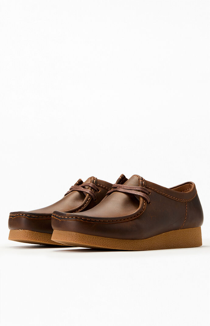 Clarks Brown Wallabee Evo Low Shoes | PacSun
