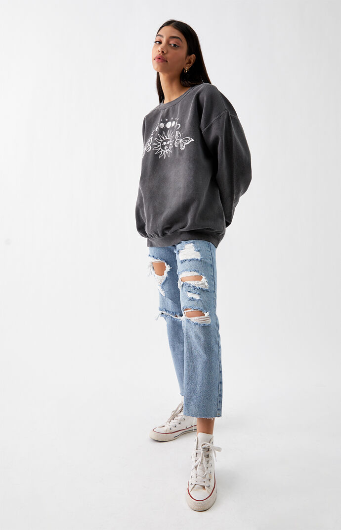 Sun Butterfly Pullover Sweatshirt