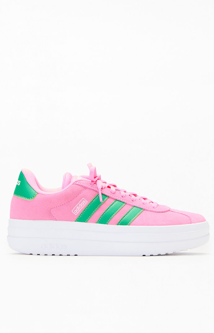 adidas forum 84 green and pink