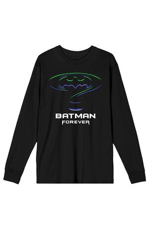 Batman Forever Movie Logo Long Sleeve T-Shirt image number 1