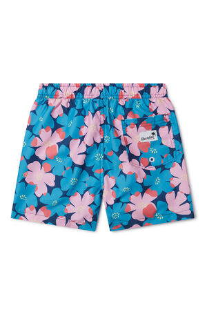 Kids Sully Floral 5.5" Swim Trunks image number 2