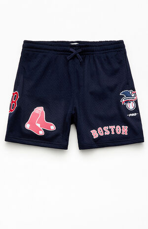 Kids Boston Red Sox Classic Mesh Basketball Shorts image number 1