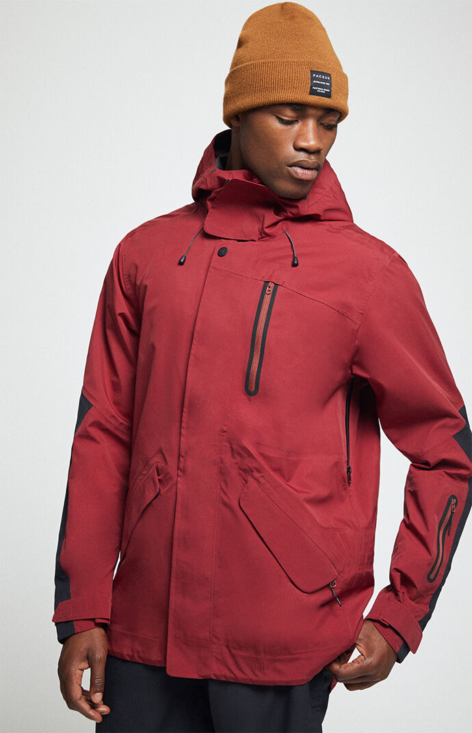 Red M-51 3-Layer Fishtail Snow Jacket