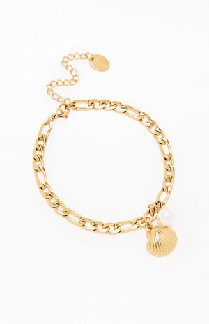 Shell Chain Charm Bracelet image number 2
