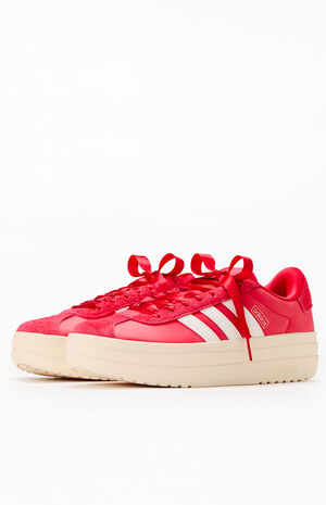 Women's Red VL Court Bold Sneakers image number 2