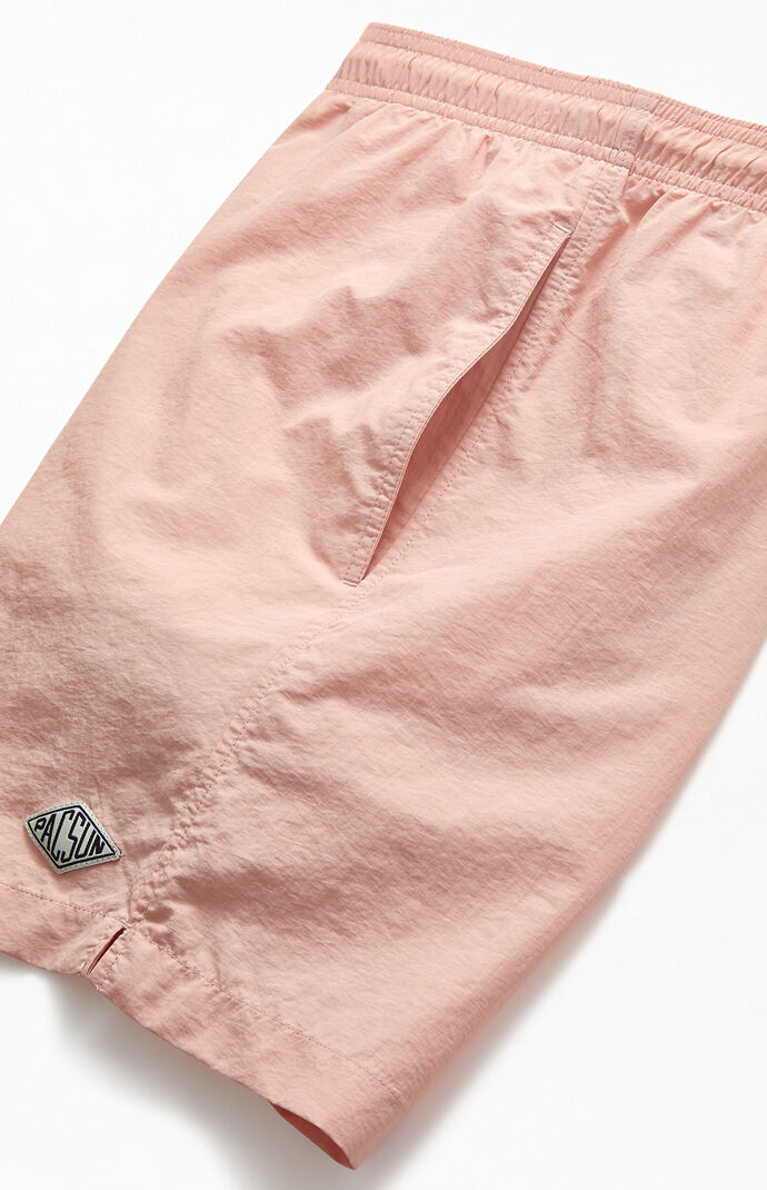 Solid 17" Swim Trunks