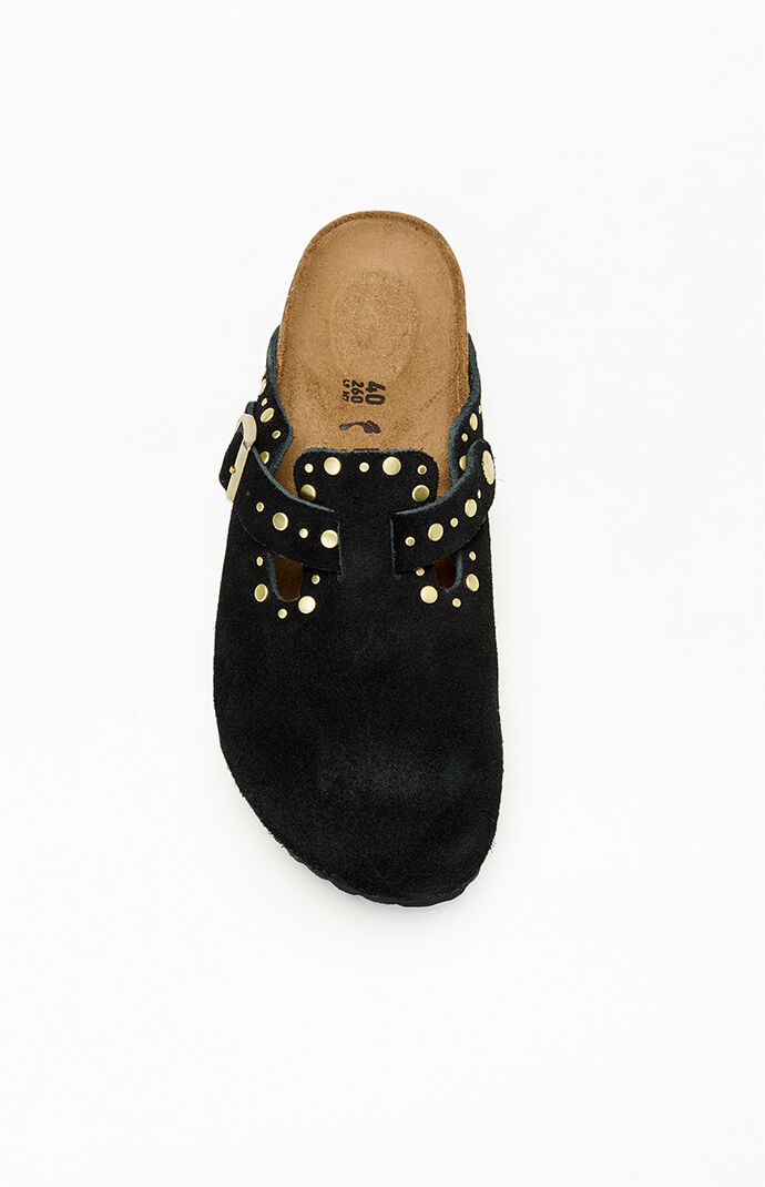 Birkenstock Women’s Boston Rivets Clog Black