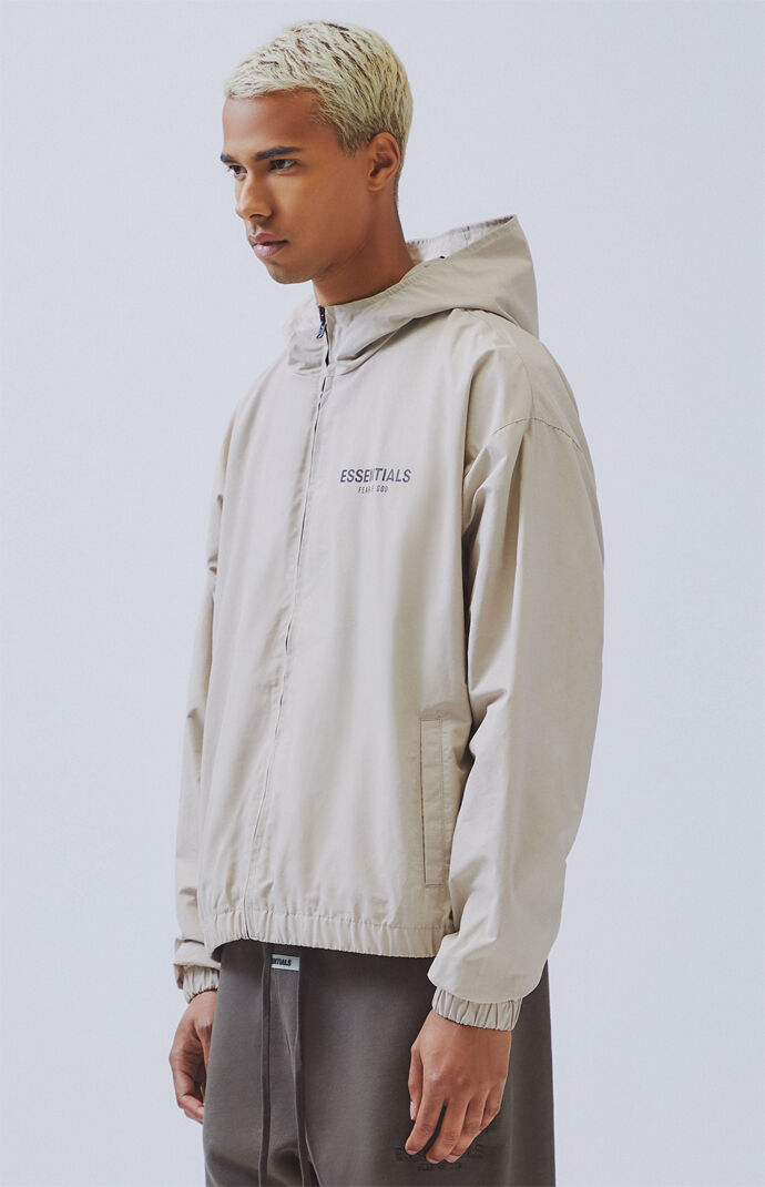 basic zip anorak