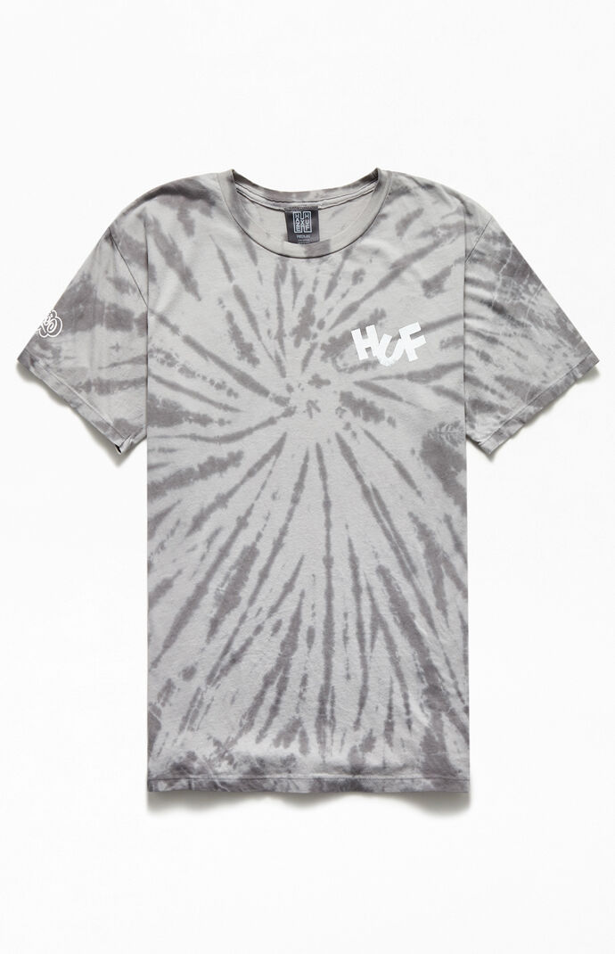 Brush Tie-Dyed T-Shirt