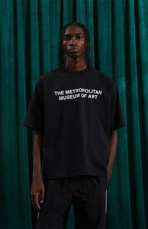 x Pacsun Black Oversized Raglan T-Shirt image number 1