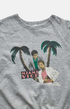 80s Miami Vice Crew Neck Sweatshirt image number 2