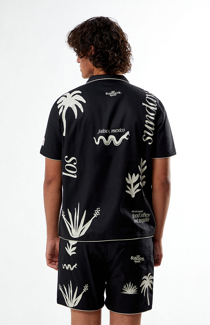 Los Sundays Good Vibes Woven Camp Shirt | Pacsun