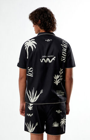 Good Vibes Woven Camp Shirt image number 3