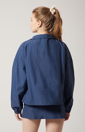 Active Haven Crinkle Poplin Track Jacket image number 4