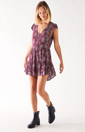 Button Front Romper Button Front Romper image number null