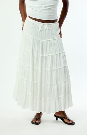 Tiered Maxi Skirt image number 2