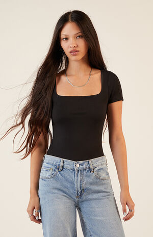 Alex Square Neck Bodysuit image number 2