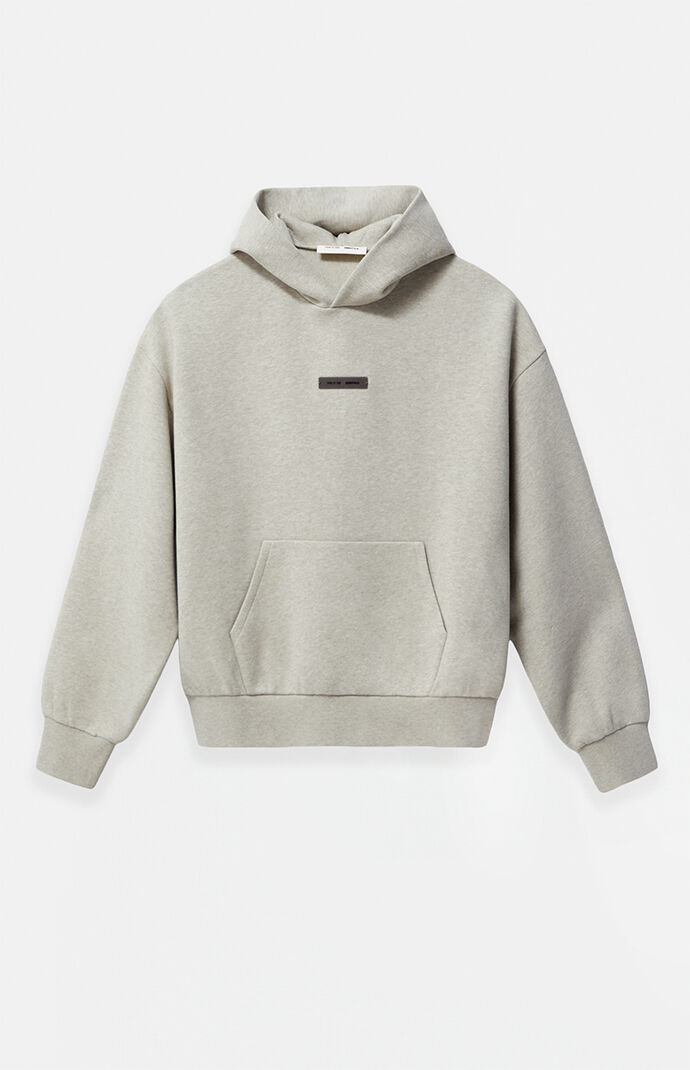 【人気】 Fear of God Essentials Fleece Hoodie Fear of God Essentials Fleece Hoodie Light Heather Gray