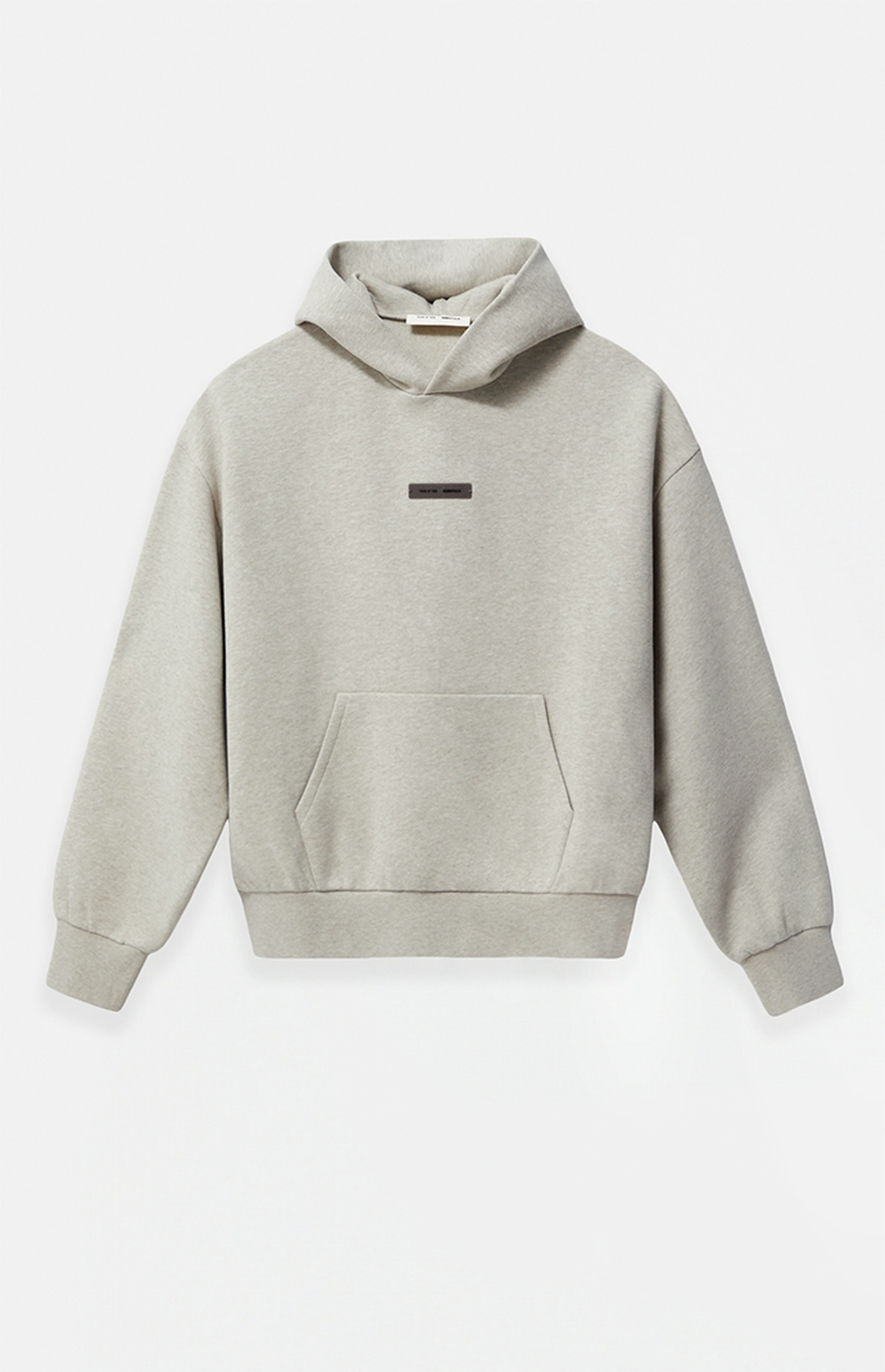 Fear of God ESSENTIALS Heather Stone Classic Fleece Hoodie | Pacsun