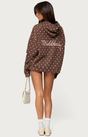 Chelsie Polka Dot Hoodie image number 4