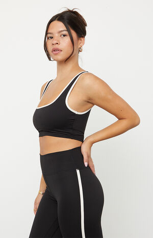 PAC WHISPER Active Logan Contrast Trim Sports Bra image number 2
