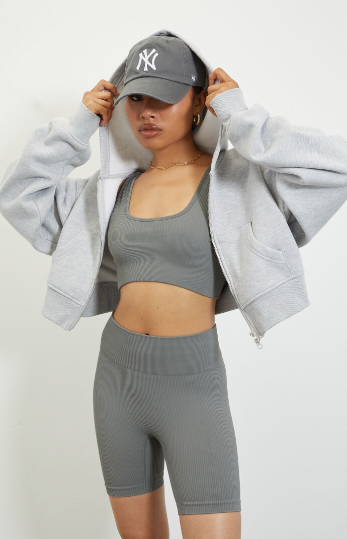 PAC 1980 Active Seamless Ribbed Biker Shorts | PacSun