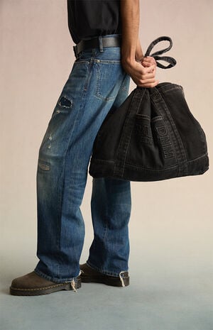 Kyoto Dark Wash Jean Tote Bag image number 2