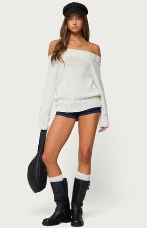 Noemi Off Shoulder Sweater image number 5