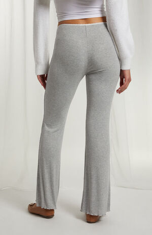Rosette Knit Flare Pants image number 4