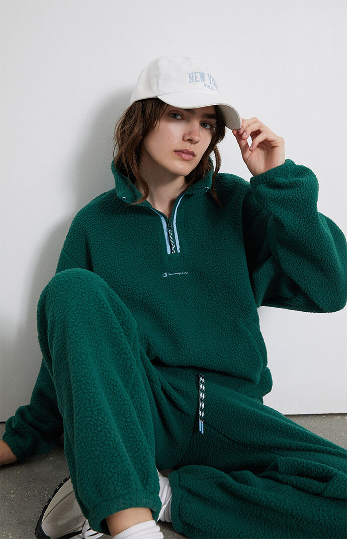 Champion Teddy Fleece Anorak Sweatshirt PacSun
