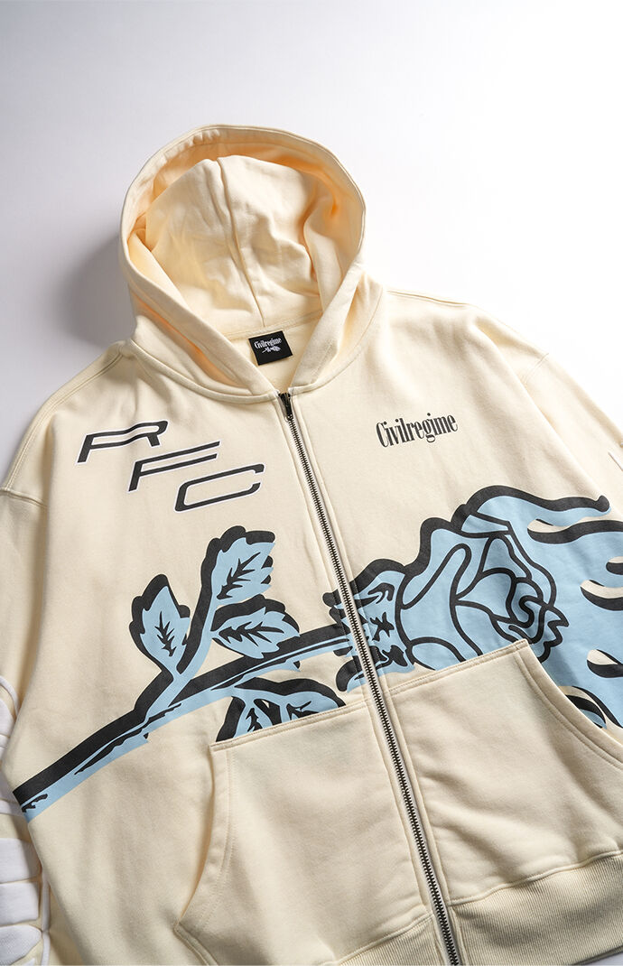 Civil Full Zip Graphic Hoodie | PacSun Civil Full Zip Graphic Hoodie | PacSun