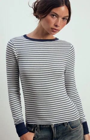 Kelsey Thermal Cuff Long Sleeve Top image number 2