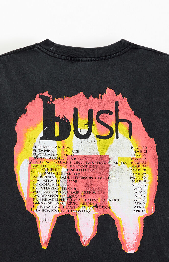 bush ヴィンテージ　Tシャツ　90s Bush - 1997 Brown Shirt - L - Giant - Vintage | eBay