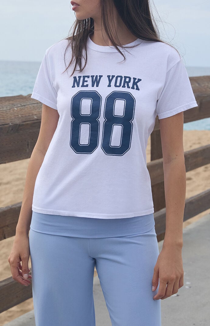 John Galt White Chloe New York 88 T-Shirt
