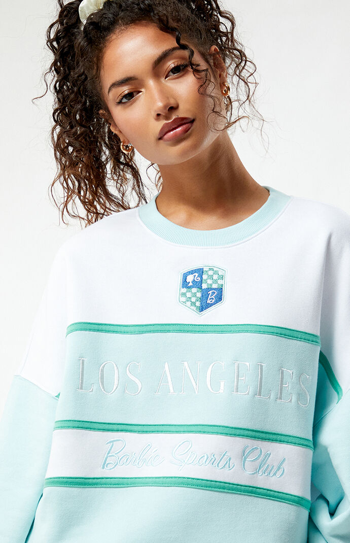 Barbie Malibu LA Sports Club Crew Neck Sweatshirt | Pacsun