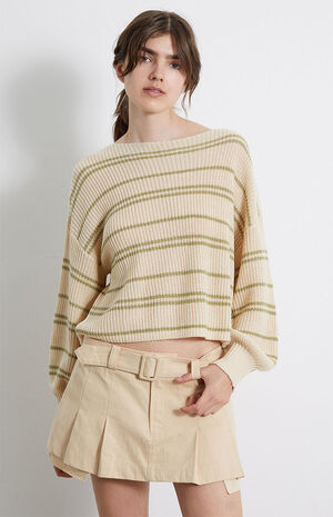 Belted Pleated Mini Skirt image number 2